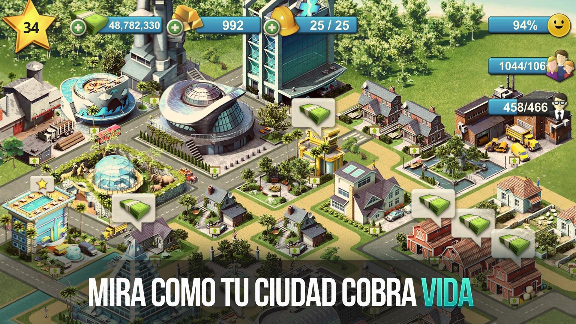 Captura de Pantalla del Juego City Island: construir ciudad