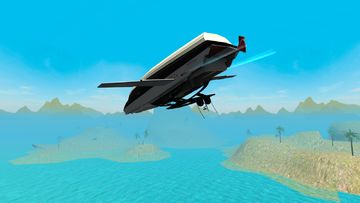 Flying Yacht Simulator Game Screenshot