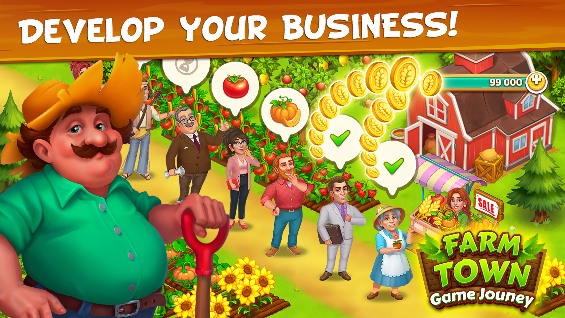 Farm Town Game Jouney android iOS-TapTap