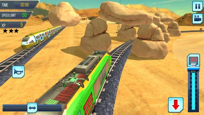 Subway Bullet Train Driving 3D Game Screenshot