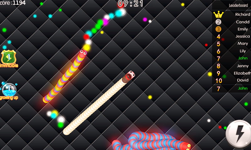 Screenshot of Snake Crawl