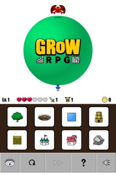 GROW RPG Game Screenshot