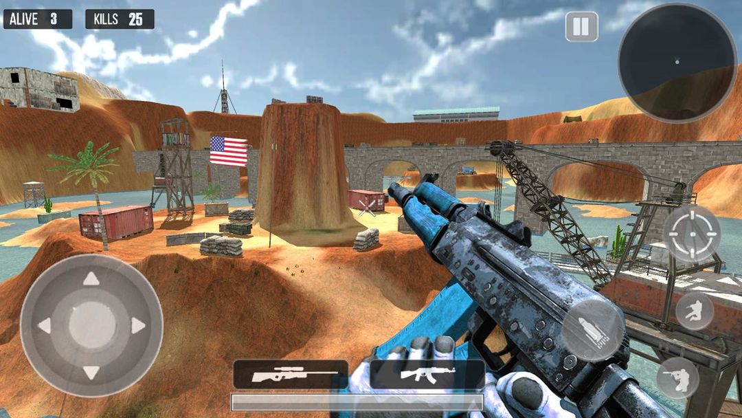 Mountain Sniper 3D Shooter screenshot game
