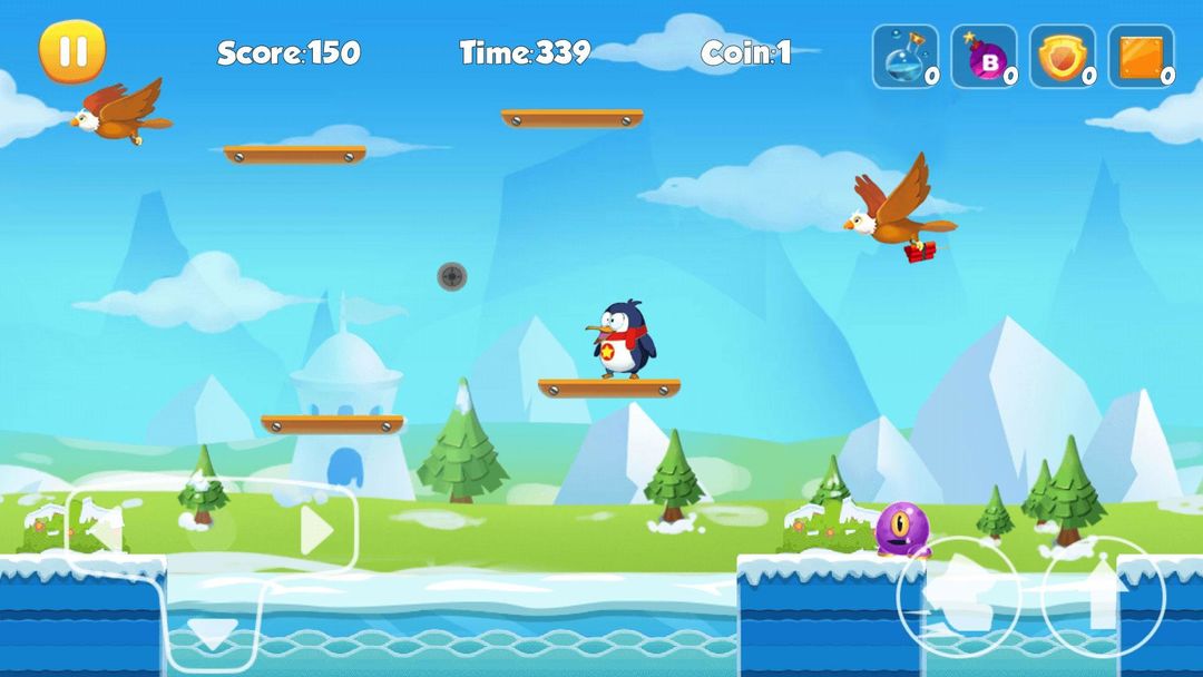 Penguin Run 게임 스크린 샷