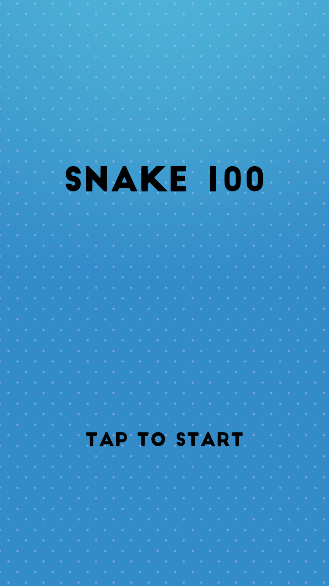 Cuplikan Layar Game Snake 100