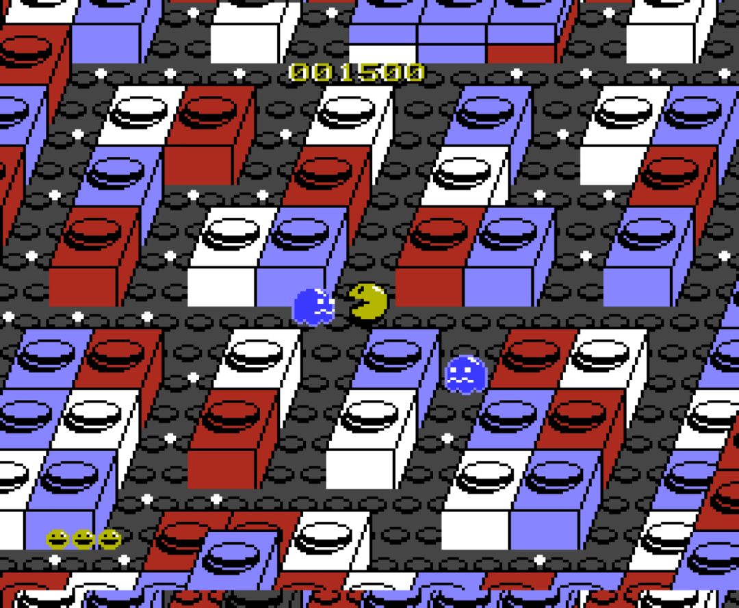 Pac-Mania 게임 스크린 샷