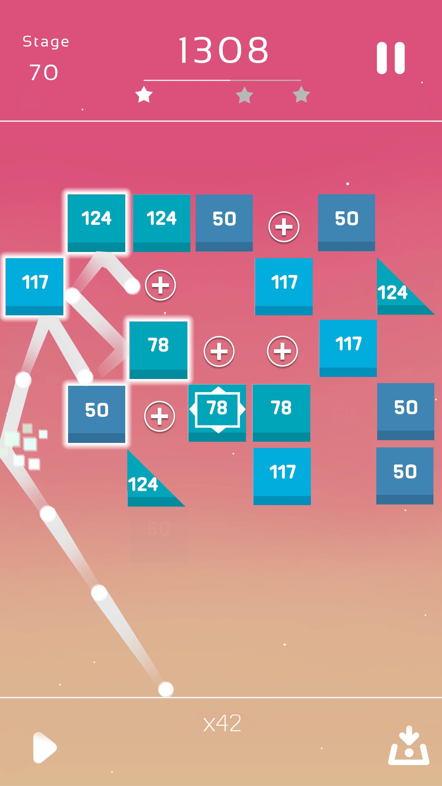 Cuplikan Layar Game Ball Bricks Breaker Quest: Puzzle Bounce 2018