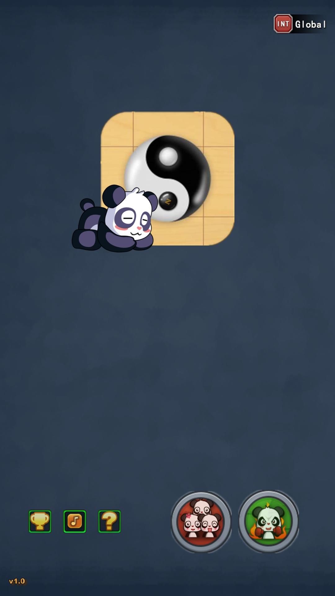Panda Reversi Game Screenshot