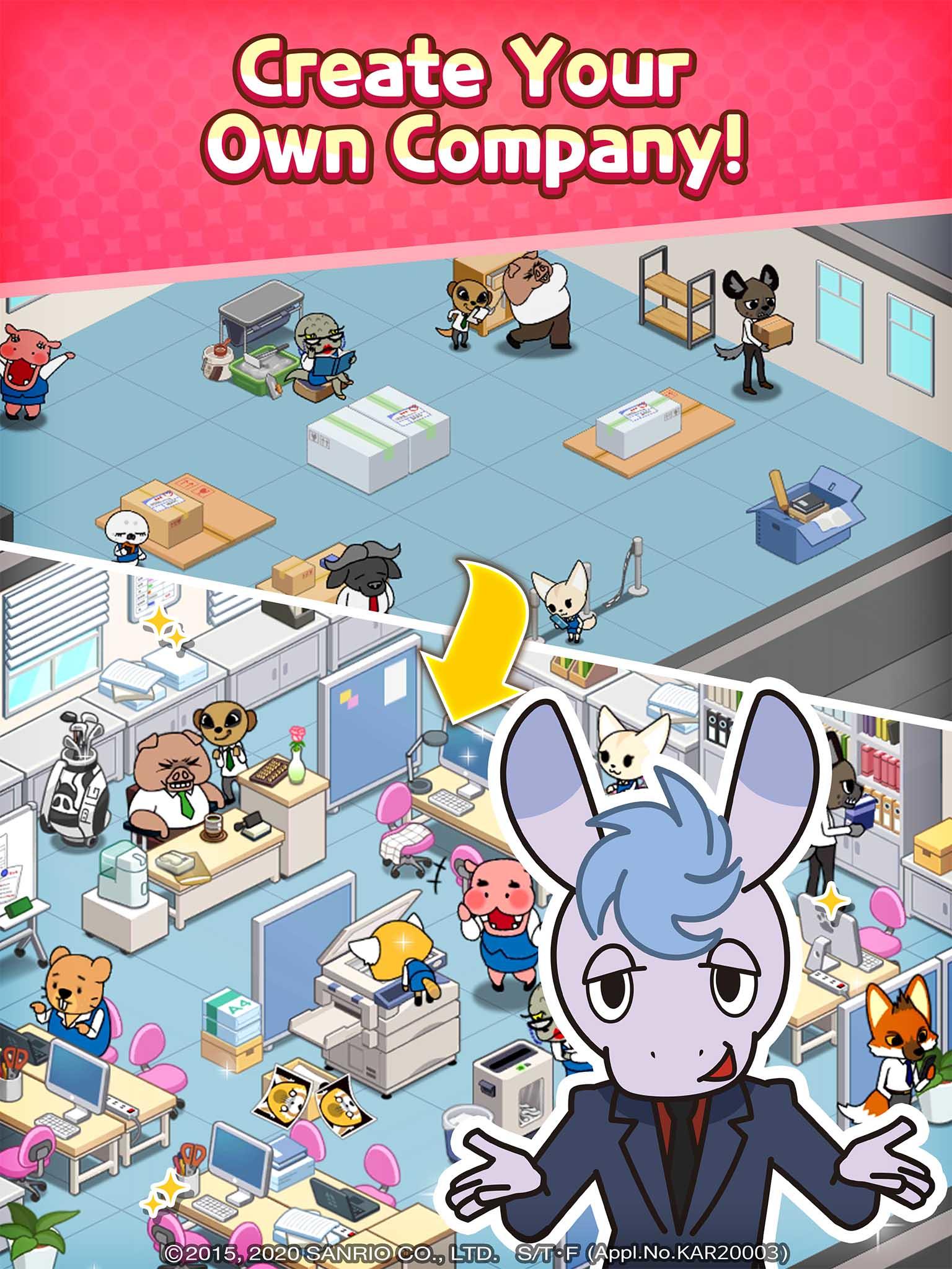 Aggretsuko : Match 3 Puzzle ภาพหน้าจอเกม