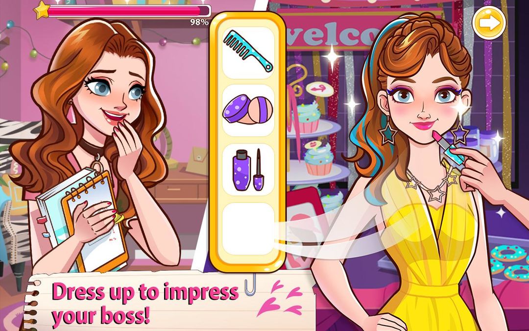 Screenshot of It Girl Secret Crush - Choices Game