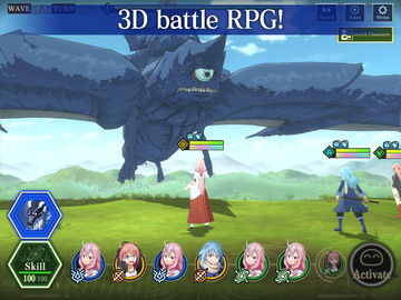 Captura de Tela do Jogo SLIME - ISEKAI Memories