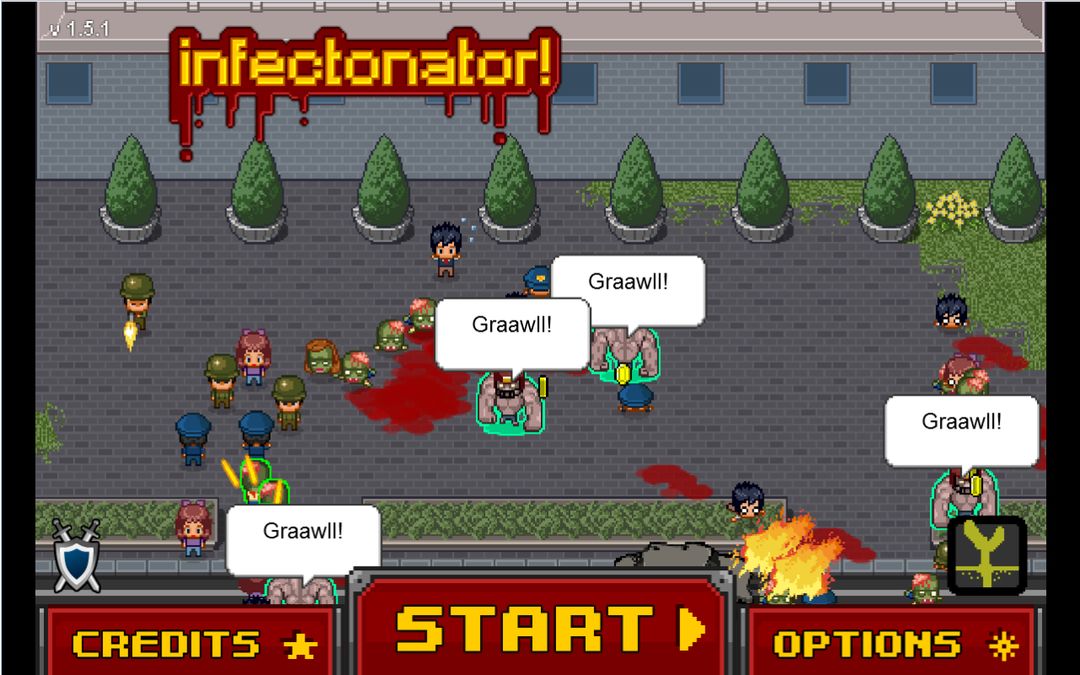 Screenshot of Infectonator