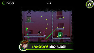 Ben 10 Cavern Run 遊戲截圖