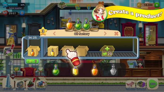 Hotel Town Game Screenshot