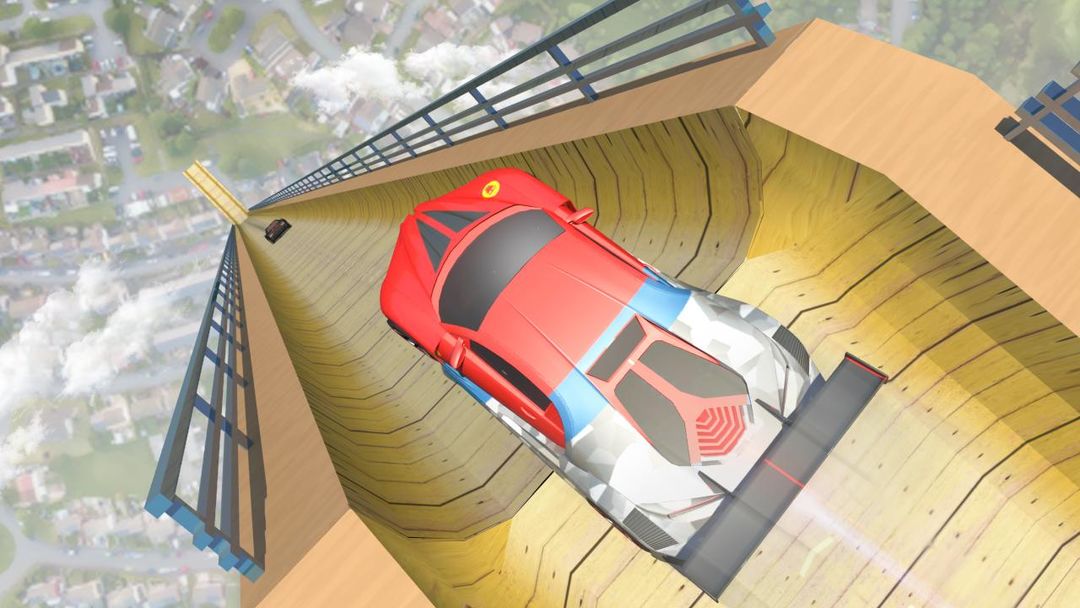巨型斜坡免费：汽车特技 ภาพหน้าจอเกม