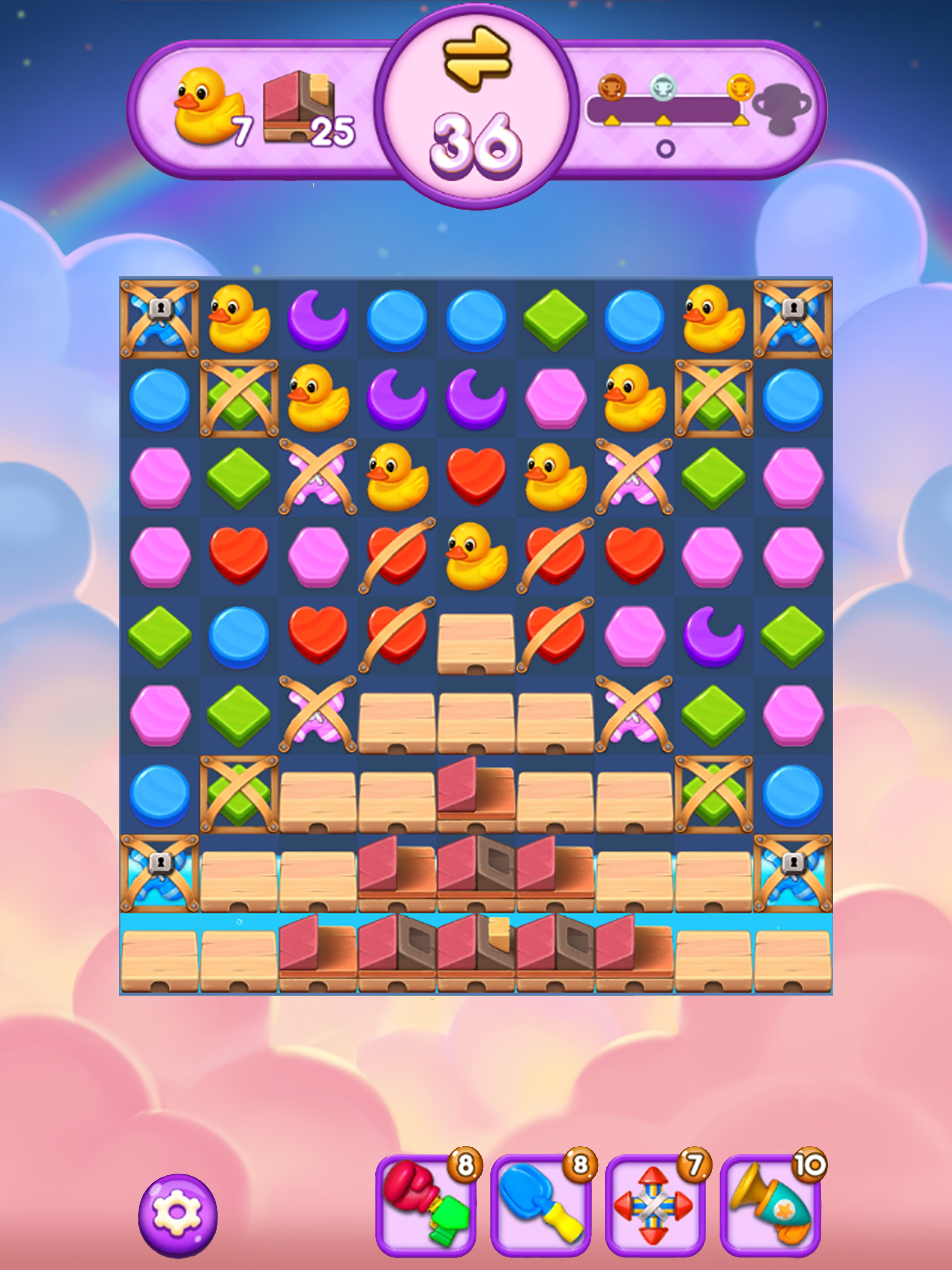 Magic Cat Match Game Screenshot