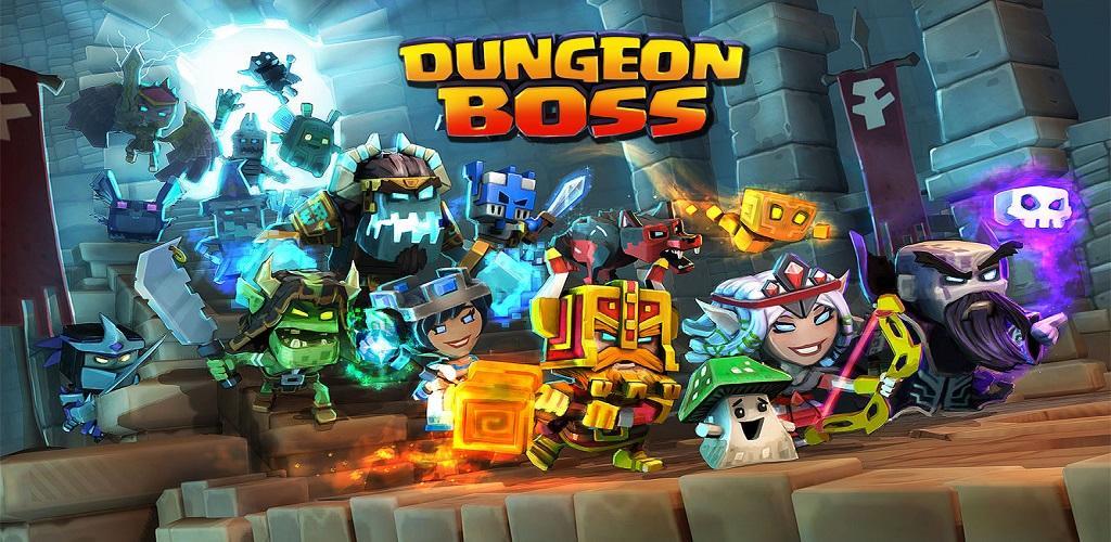 Banner of Dungeon Boss Heroes - Fantasi 
