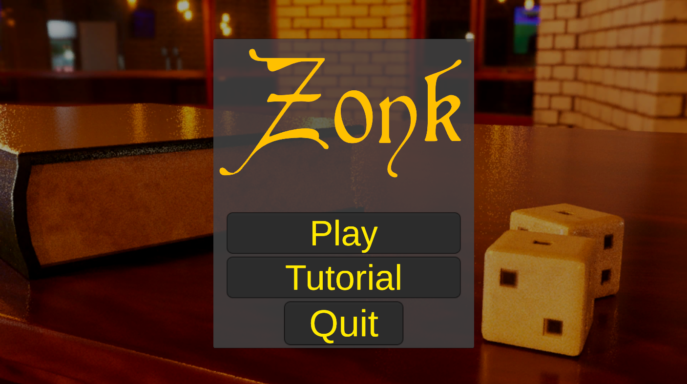 Zonk Game Screenshot