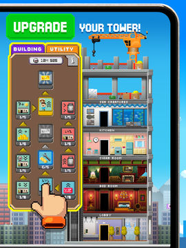 Tiny Tower: Tap Idle Evolution ภาพหน้าจอเกม