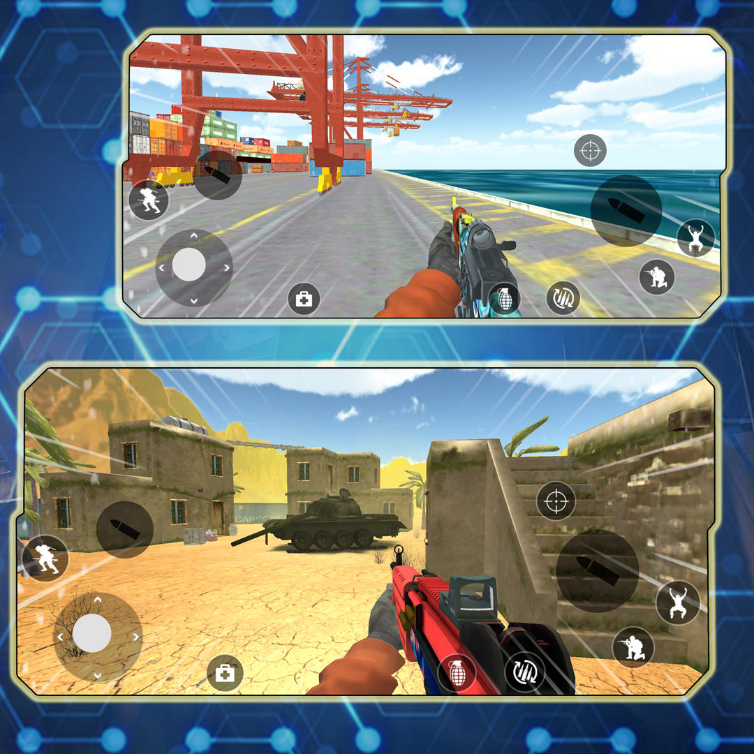 Anime Battle Royale Game Screenshot
