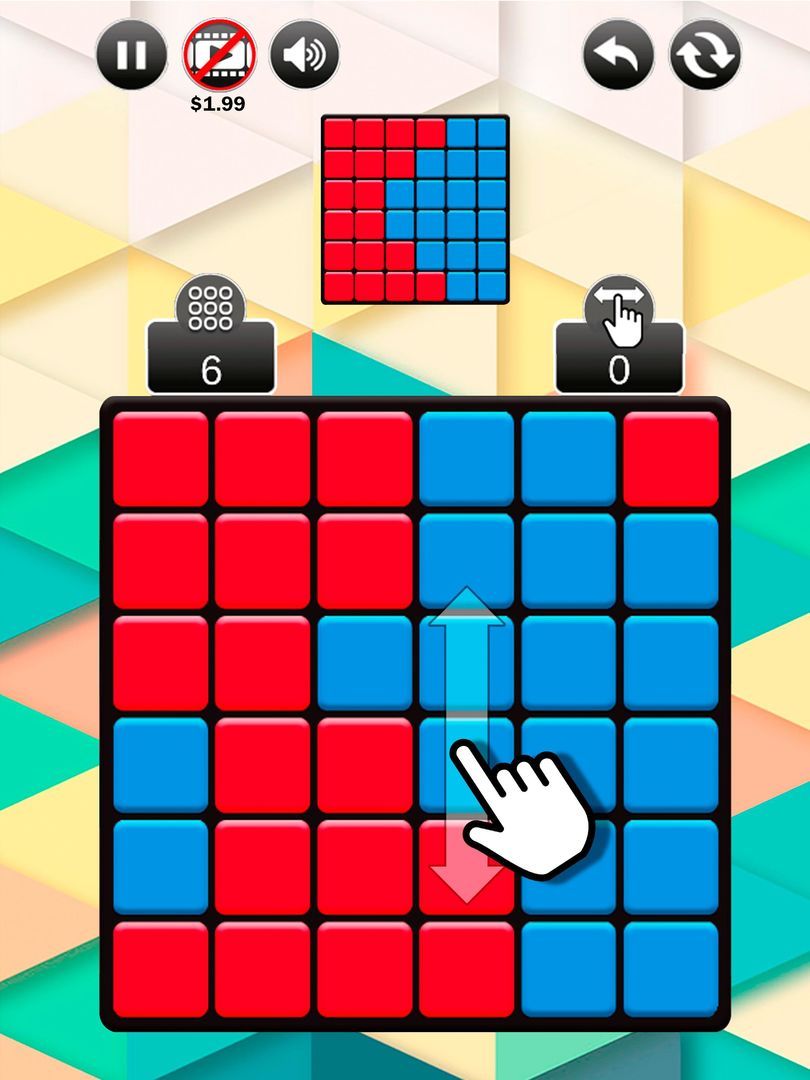 Blok Scrambled screenshot game