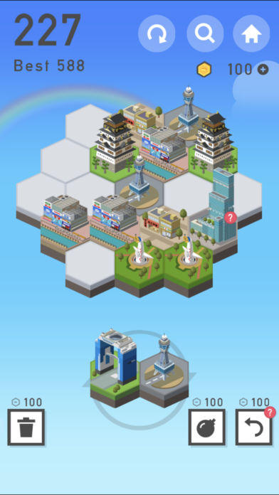 東京ヘキサゴン Game Screenshot