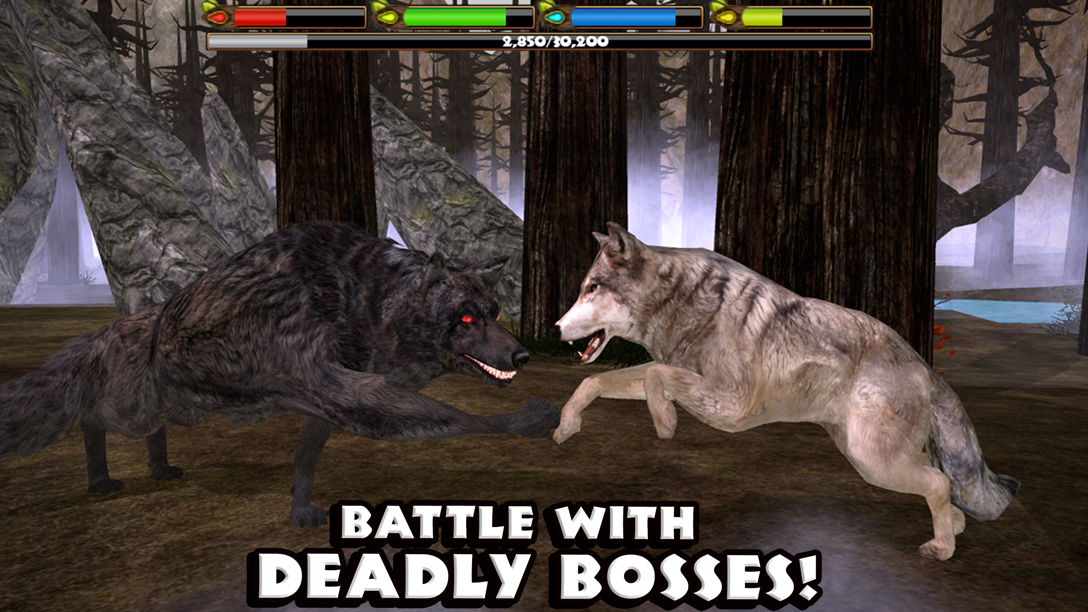 Ultimate Wolf Simulator Game Screenshot