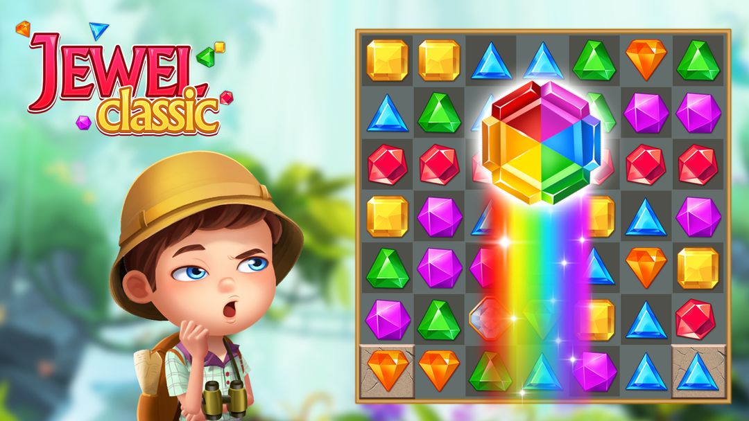 Jewels Classic - Crush Jewels screenshot game