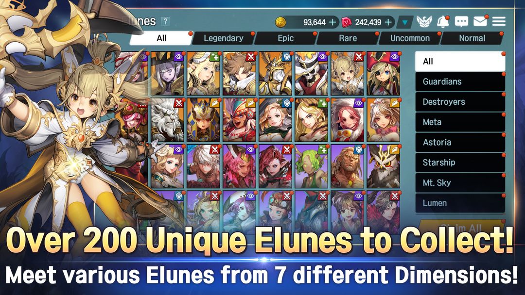 Screenshot of Elune
