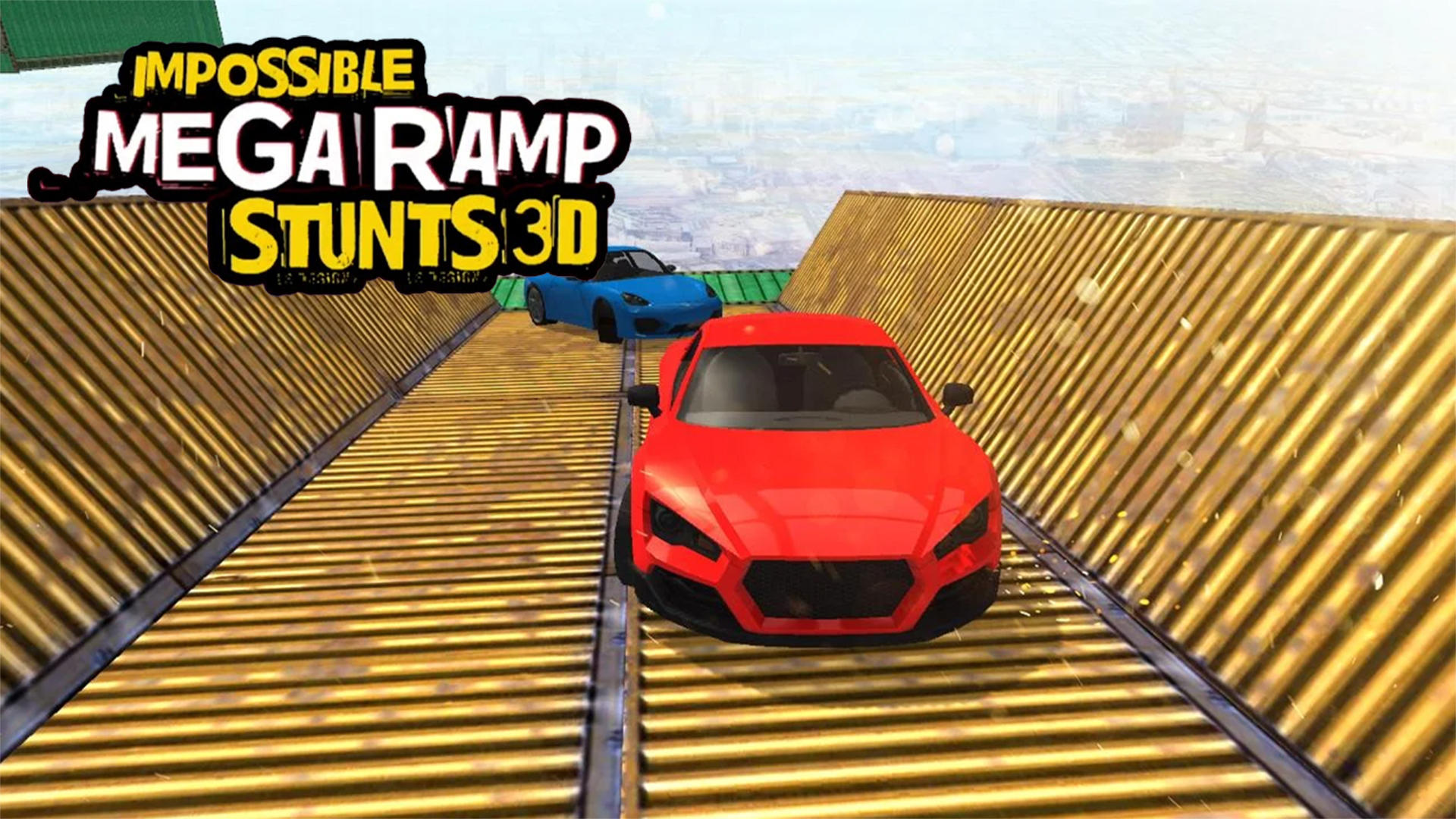 Captura de Tela do Jogo Impossible Mega Ramp Stunts 3D