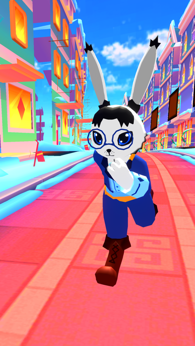 Easter Bunny Run Subway Runner Game Screenshot