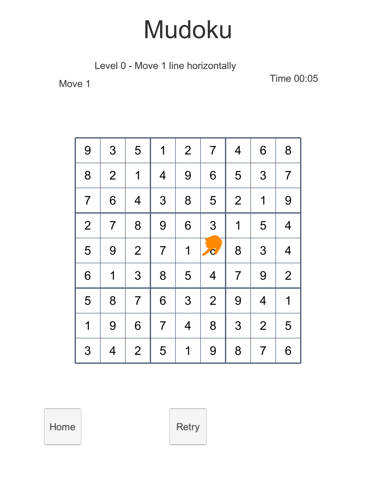 Captura de Tela do Jogo Mudoku - Next Sudoku