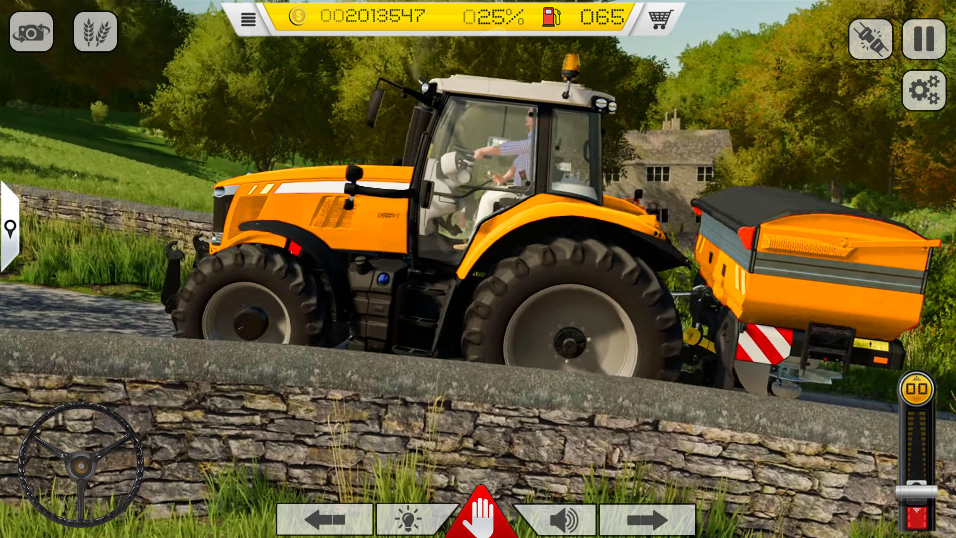Jogo de fazenda de condução de trator versão móvel andróide iOS apk baixar  gratuitamente-TapTap