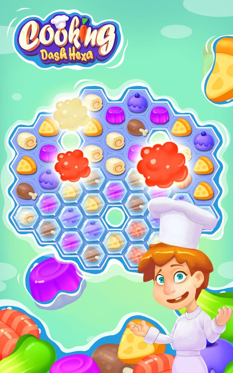 Cooking Dash Hexa Game Screenshot