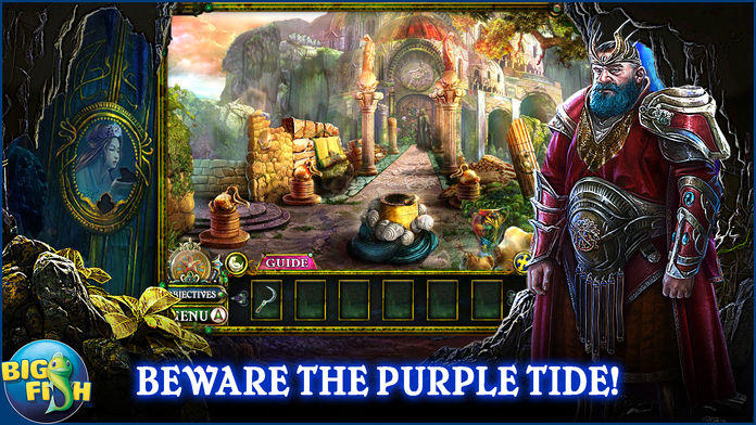 Screenshot 1 of Dark Parables: The Little Mermaid and the Purple Tide - A Magical Hidden Objects Game (Penuh) 