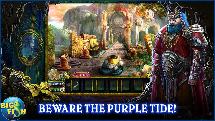 Dark Parables: The Little Mermaid and the Purple Tide - A Magical Hidden Objects Game (Full) 게임 스크린 샷