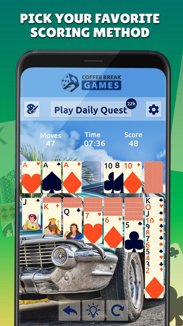 Solitaire & Puzzles screenshot game