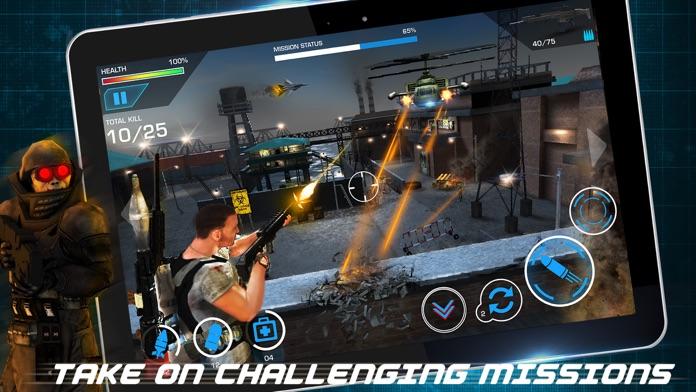 Combat Elite: Border Wars Game Screenshot