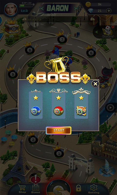 丁丁打台球 Game Screenshot