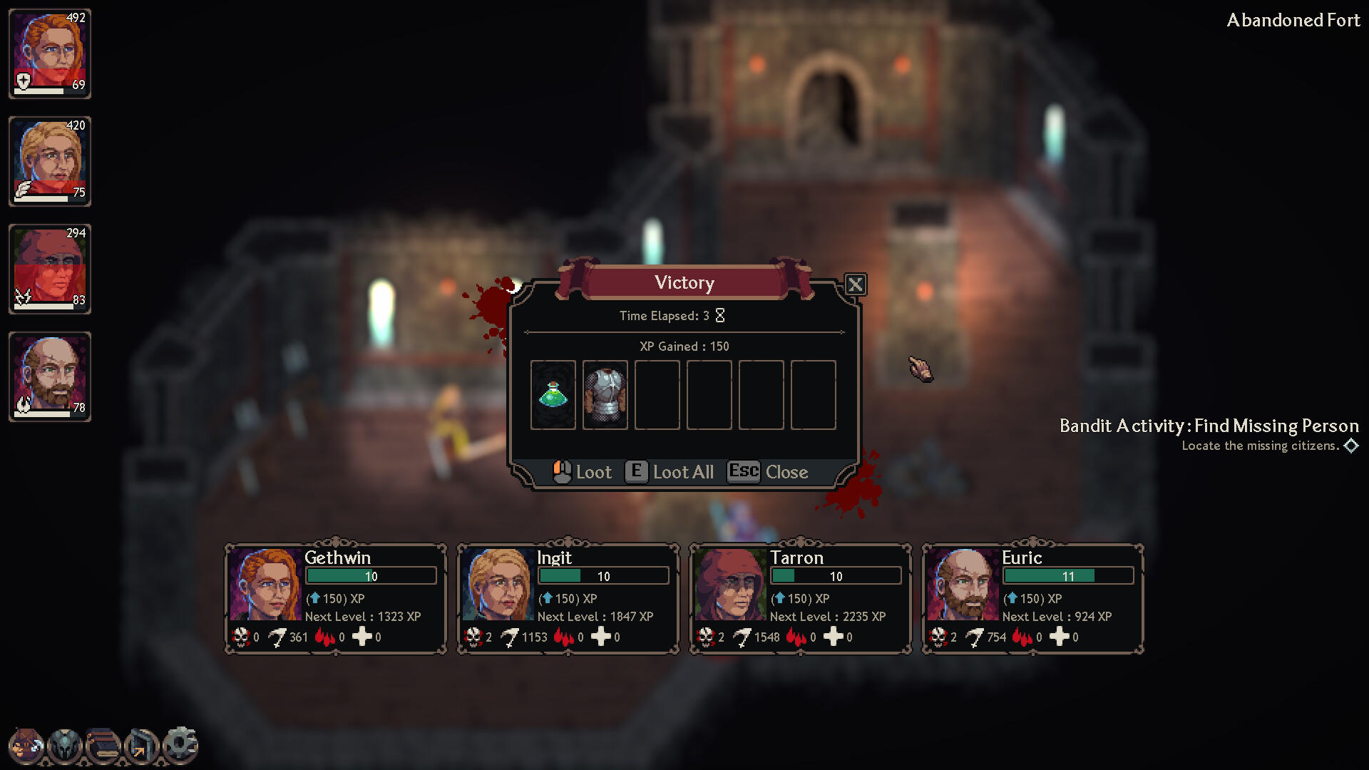 The Iron Oath screenshot game