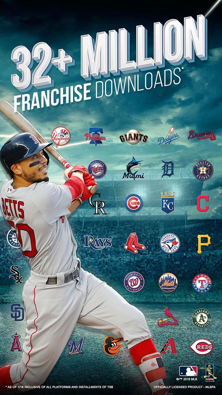 Screenshot 1 of Бейсбол MLB Tap Sports 2019 2.1.3