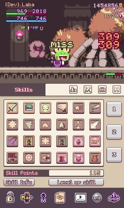 Cuplikan Layar Game Linear Quest beta