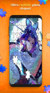 Shinobu Kocho Anime Puzzle 게임 스크린샷