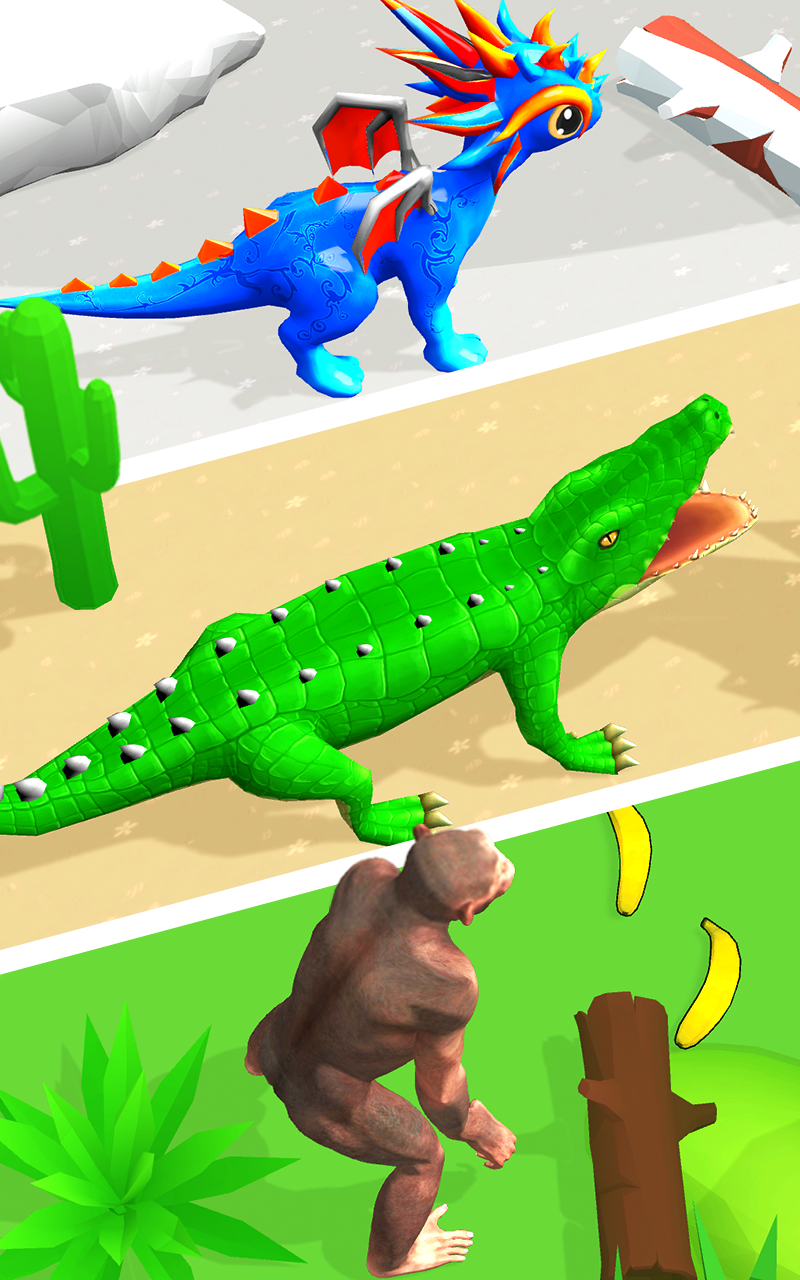 Human Evolution : Runner Game Game Screenshot