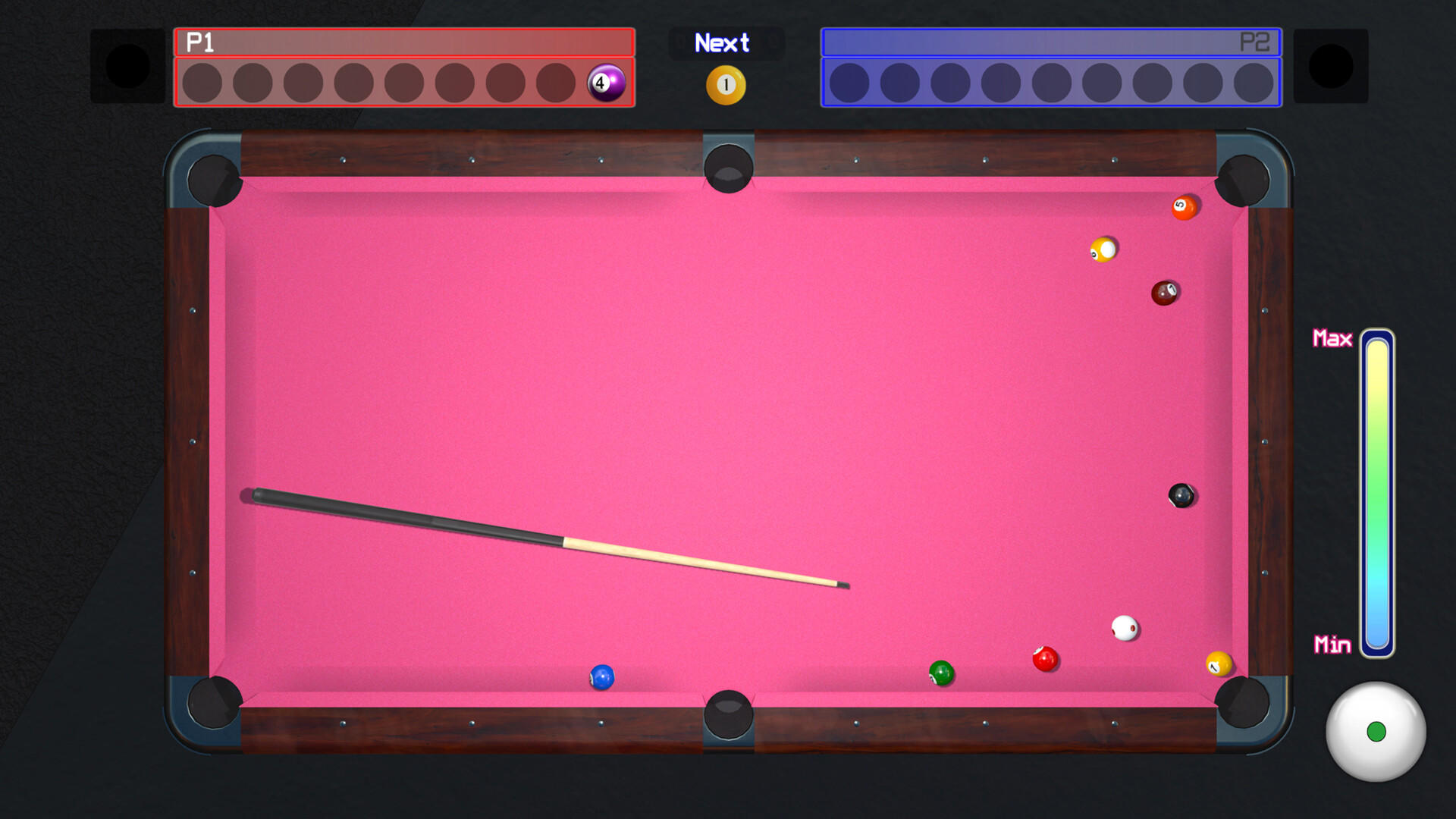 Cuplikan Layar Game 9-Ball Pocket