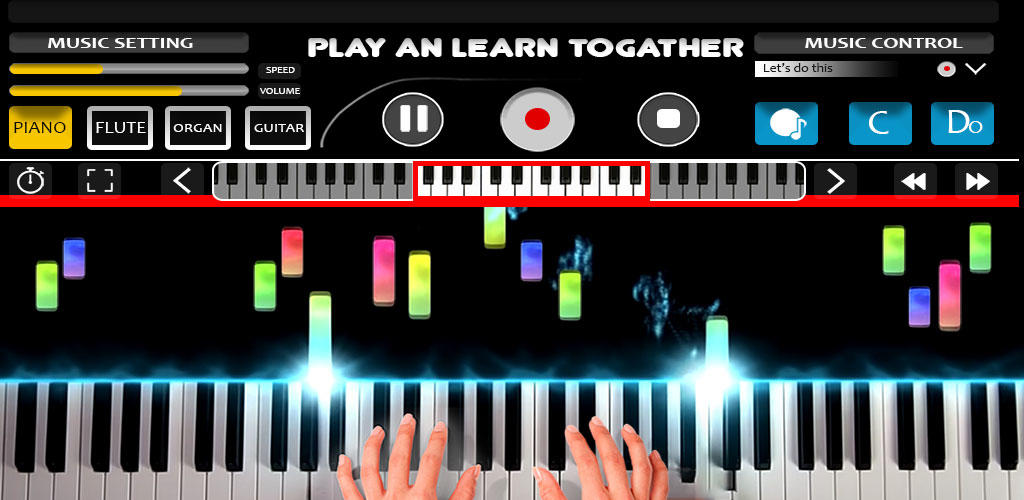 Banner of Real Piano Games 2023 