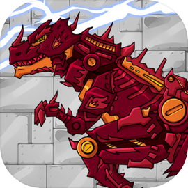 합체! 다이노 로봇 - 파이어 티라노: 공룡 전투 게임