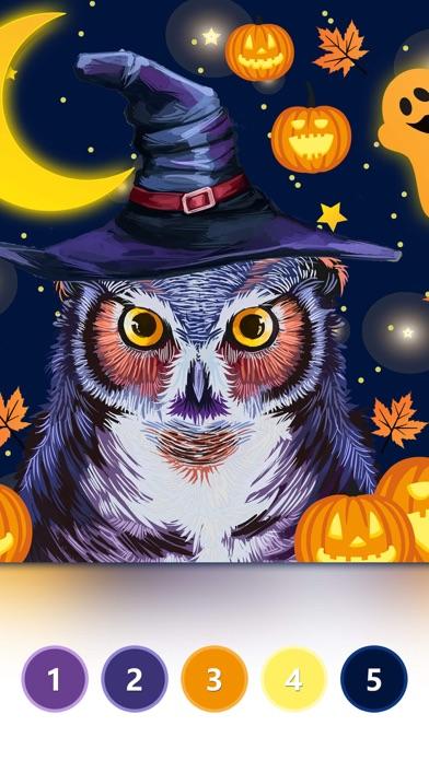 Tap Color: 秘密花园数字涂色游戏 Game Screenshot