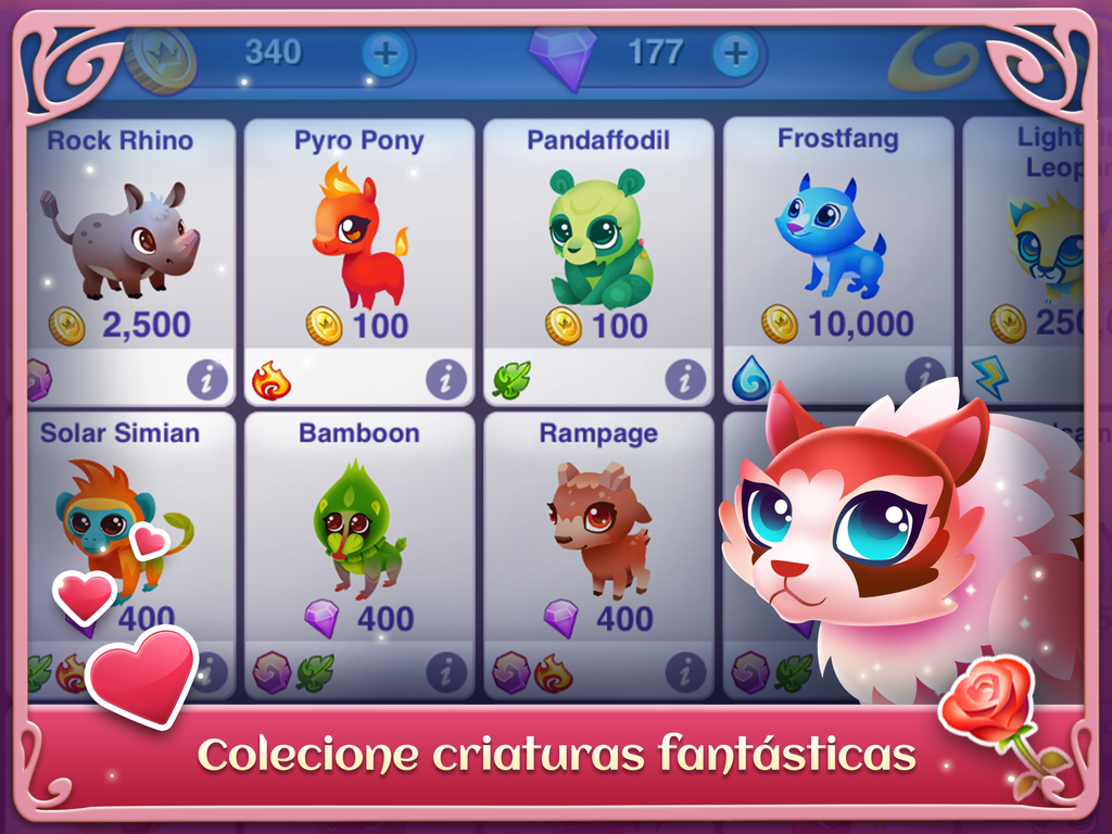 Captura de Tela do Jogo Fantasy Forest: True Love!