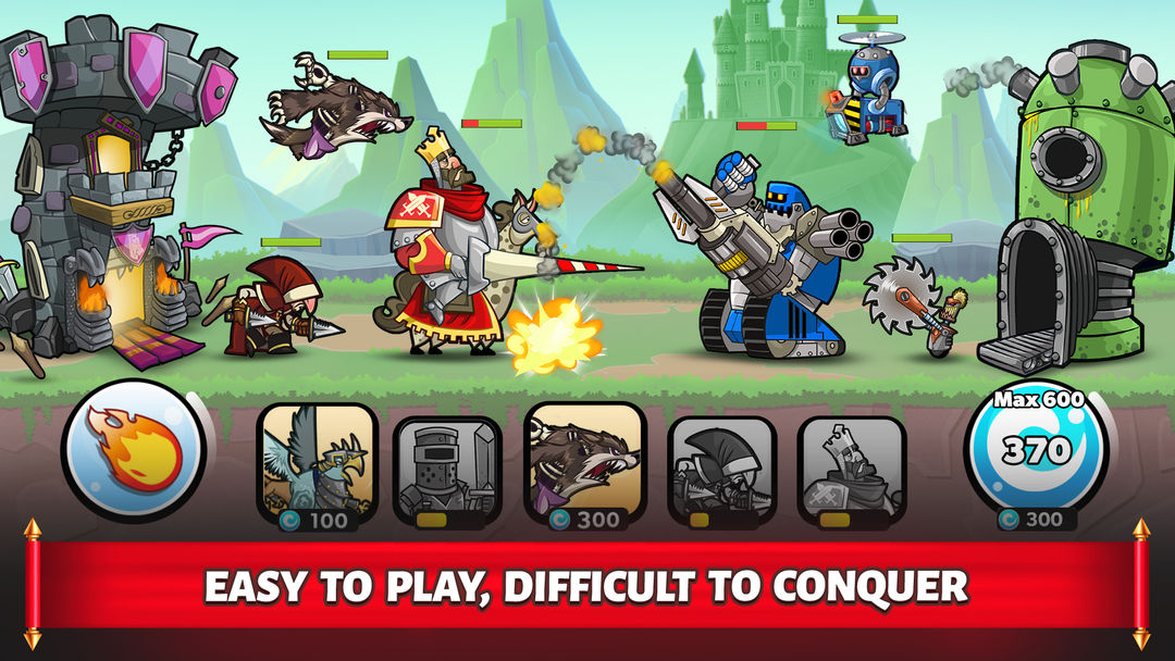 Screenshot of Tower Conquest: Tower Defense